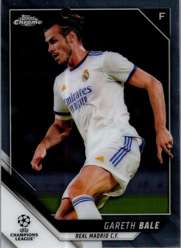 Gareth Bale, 2021 Topps Chrome Champions UEFA League Soccer