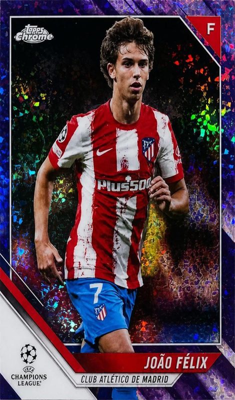 Joao Felix, 2021 Topps Chrome UEFA Champions League Soccer