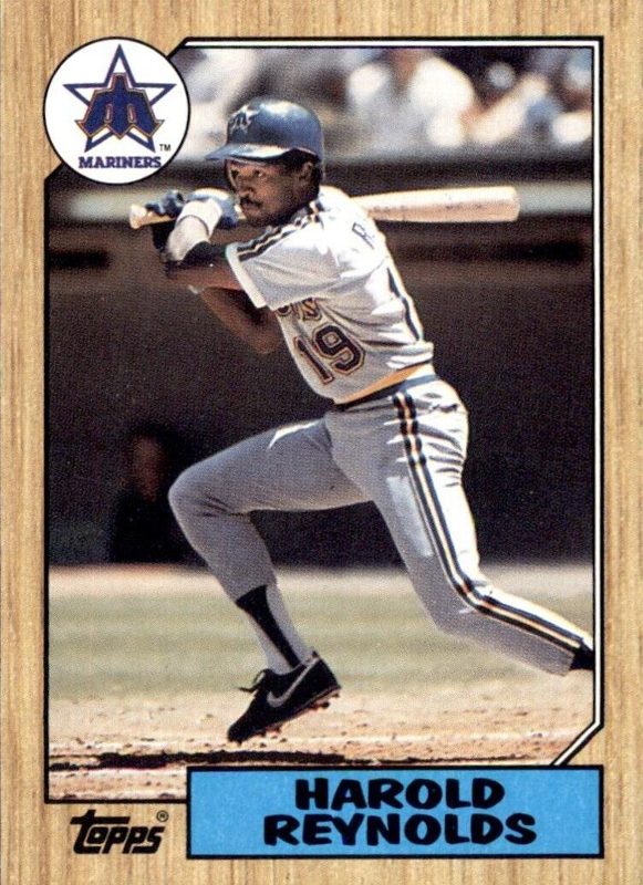 Harold Reynolds, 1987 Topps Baseball