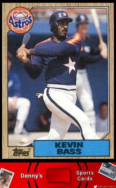Kevin Bass, 1987 Topps Baseball