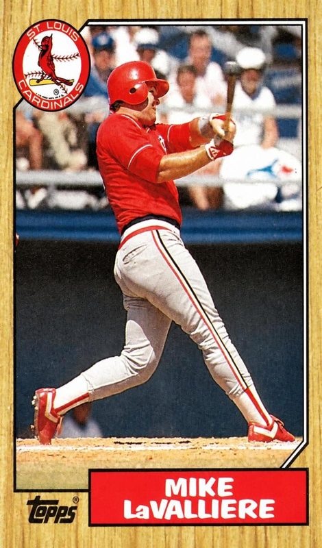Mike LaValliere, 1987 Topps Baseball