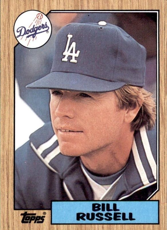 Bill Russell, 1987 Topps Baseball