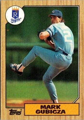 Mark Gubicza, 1987 Topps Baseball