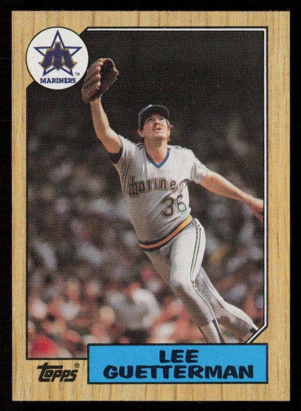 Lee Guetterman, 1987 Topps Baseball