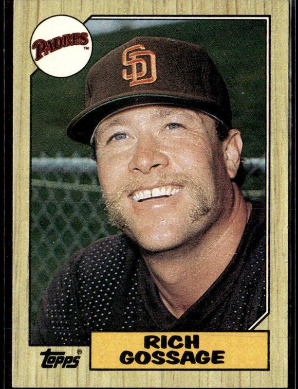 Rich Gossage, 1987 Topps Baseball