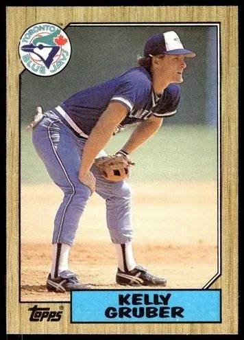 Kelly Gruber, 1987 Topps Baseball