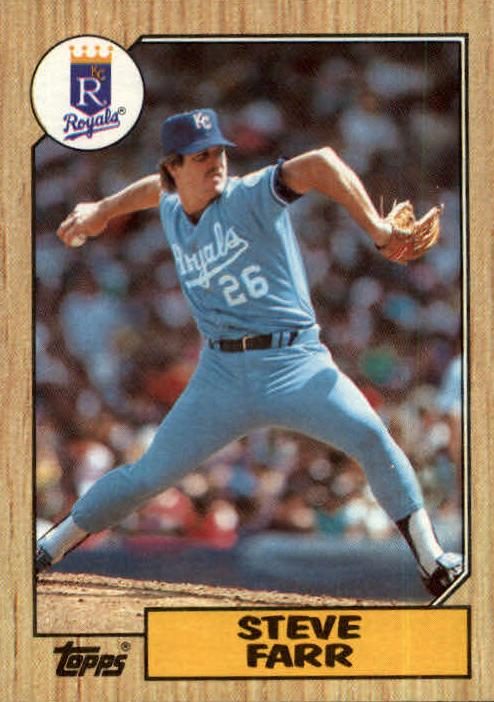 Steve Farr, 1987 Topps Baseball