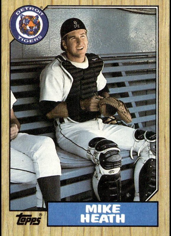 Mike Heath, 1987 Topps Baseball