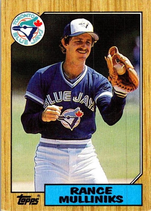 Rance Mulliniks, 1987 Topps Baseball