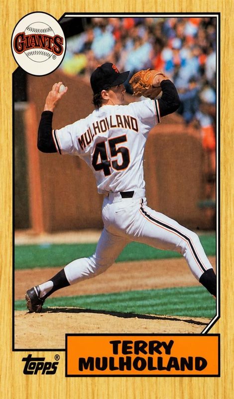 Terry Mulholland, 1987 Topps Baseball