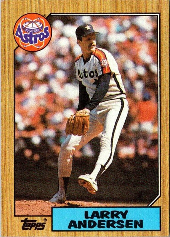 Larry Andersen, 1987 Topps Baseball