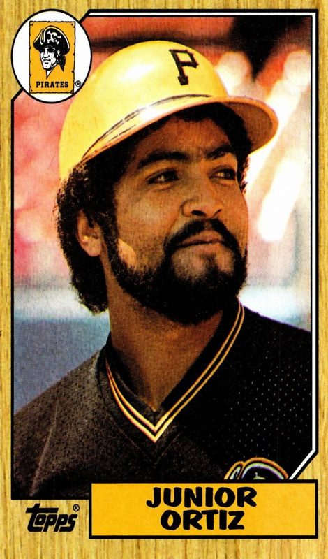 Junior Ortiz, 1987 Topps Baseball