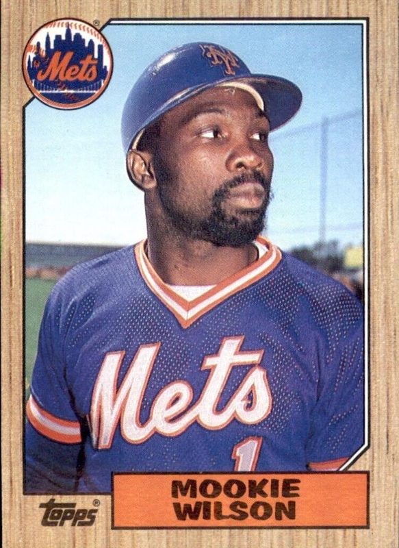 Mookie Wilson, 1987 Topps Baseball