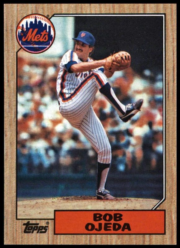 Bob Ojeda, 1987 Topps Baseball