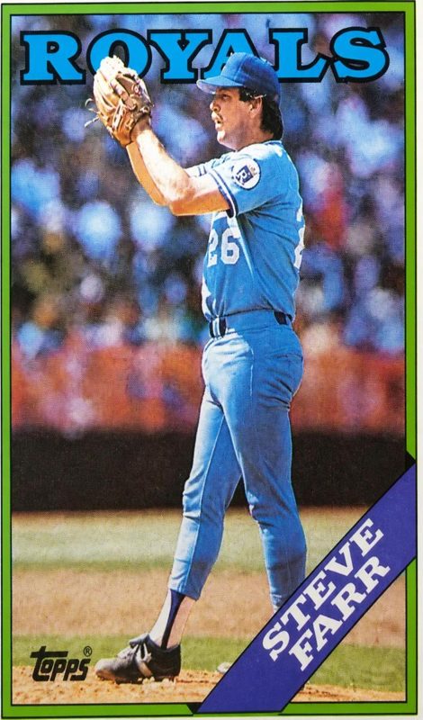 Steve Farr, 1988 Topps Baseball