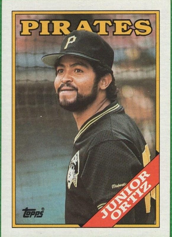 Junior Ortiz, 1988 Topps Baseball
