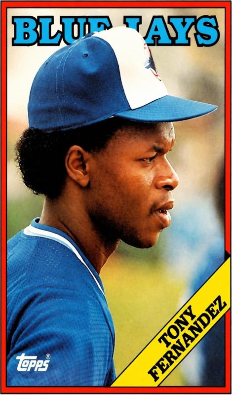 Tony Fernandez, 1988 Topps Baseball
