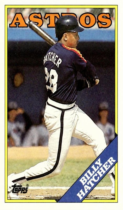 Billy Hatcher, 1988 Topps Baseball