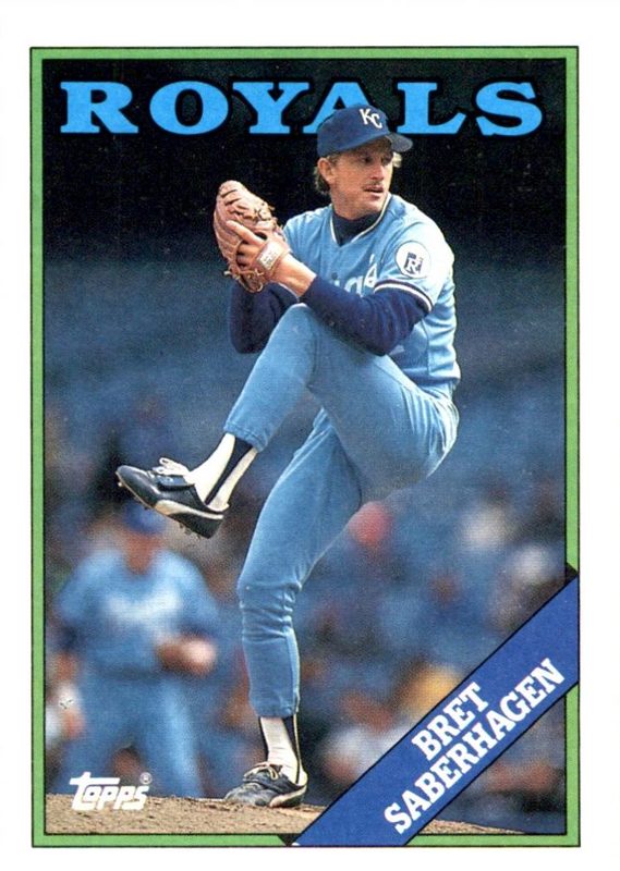 Bret Saberhagen, 1988 Topps Baseball