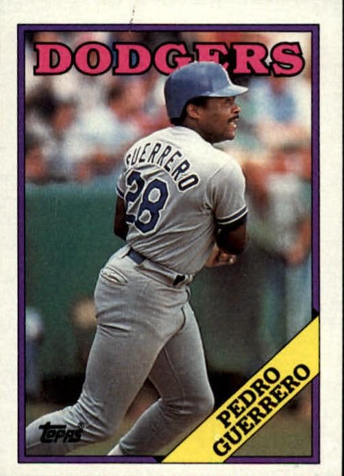 Pedro Guerrero, 1988 Topps Baseball