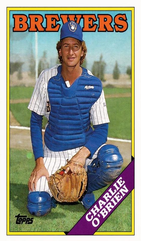 Charlie O'Brien, 1988 Topps Baseball