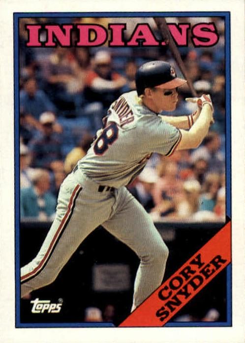 Cory Snyder, 1988 Topps Baseball