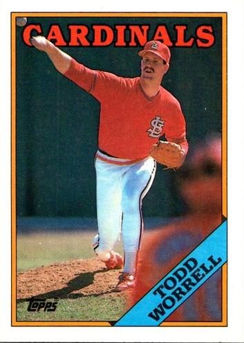 Todd Worrell, 1988 Topps Baseball