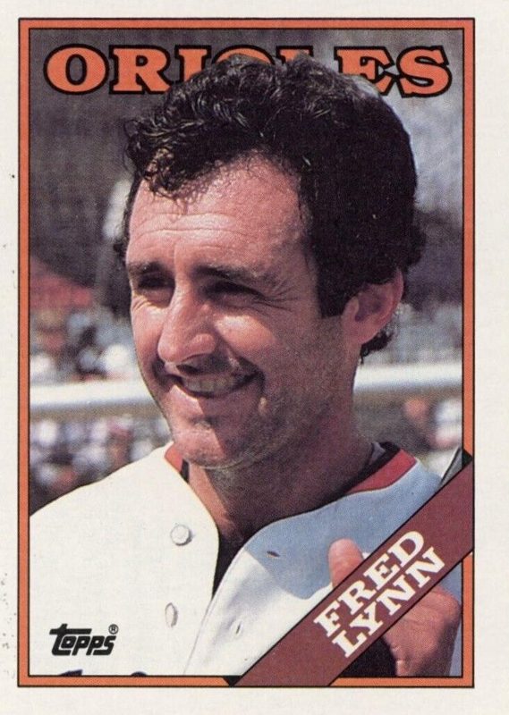 Fred Lynn, 1988 Topps Baseball