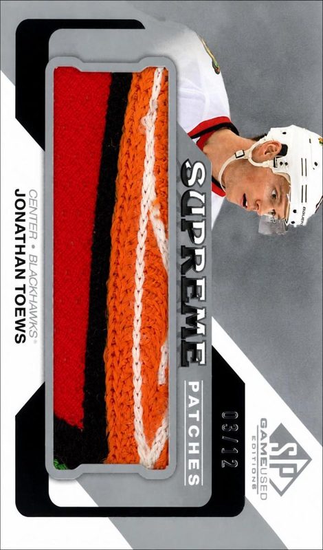 Jonathan Toews, 2014 SP Game Used Hockey