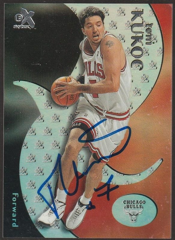 Toni Kukoc, 1999 Skybox E-X Basketball