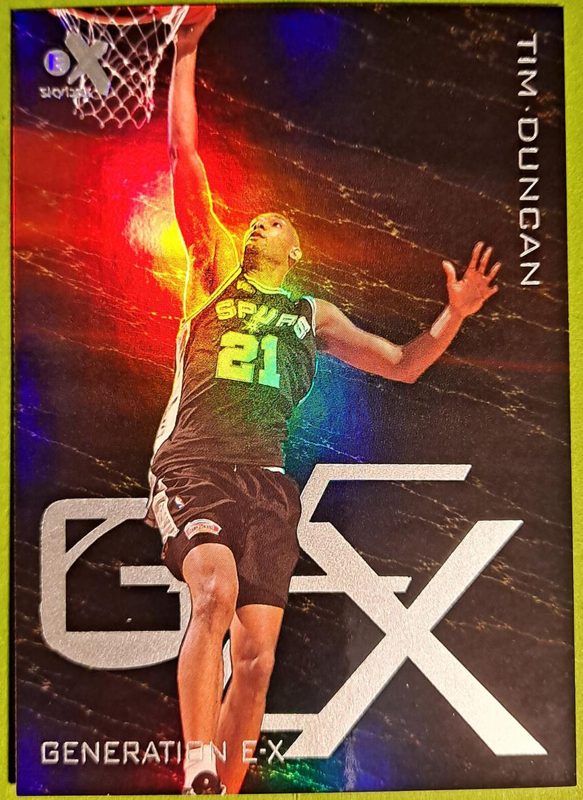 Tim Duncan, 1999 Skybox E-X Basketball