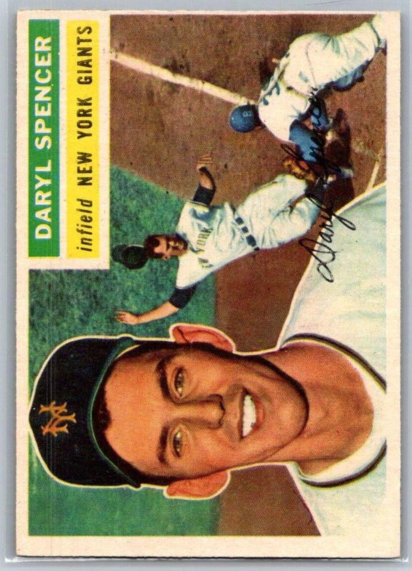 Daryl Spencer, 1956 Topps Baseball