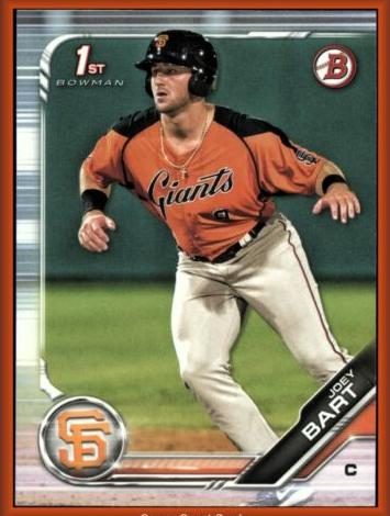 Joey Bart, 2019 Bowman Paper Prospects Baseball