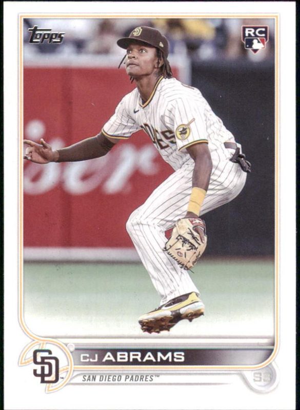 CJ Abrams, 2022 Topps Update Baseball