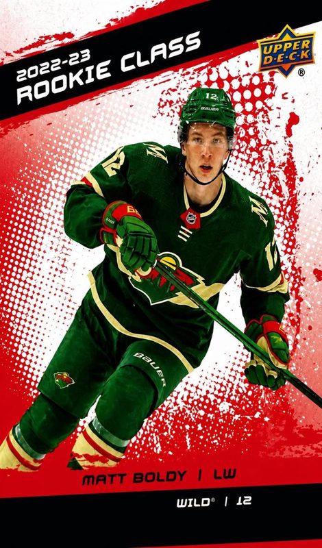 Matt Boldy, 2022 Upper Deck Hockey