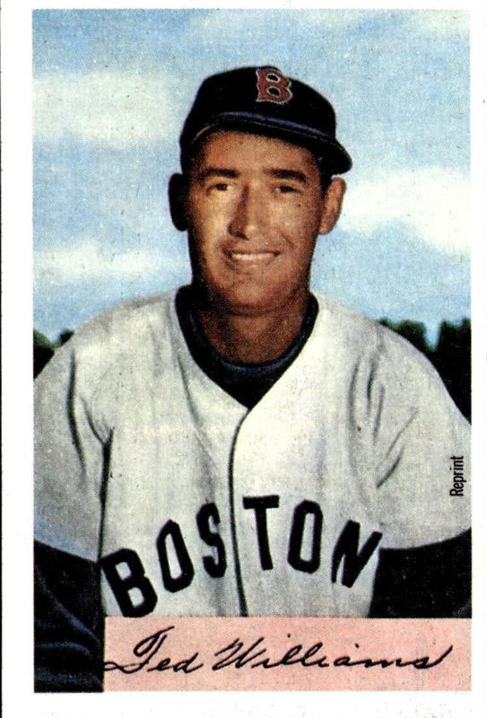 Ted Williams, 1989 Bowman Baseball