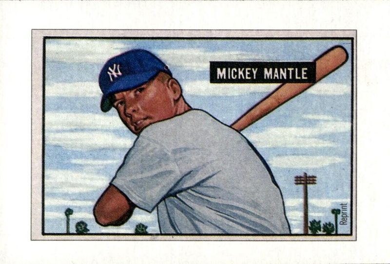 Mickey Mantle, 1989 Bowman Baseball