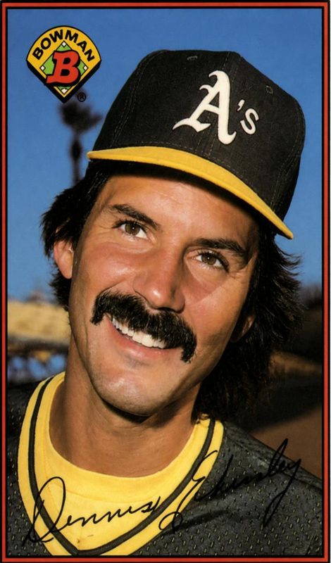 Dennis Eckersley, 1989 Bowman Tiffany Baseball