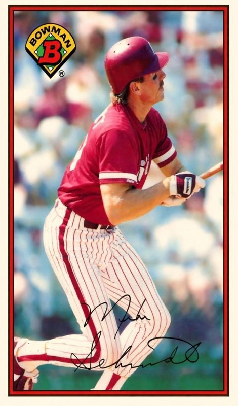 Mike Schmidt, 1989 Bowman Tiffany Baseball