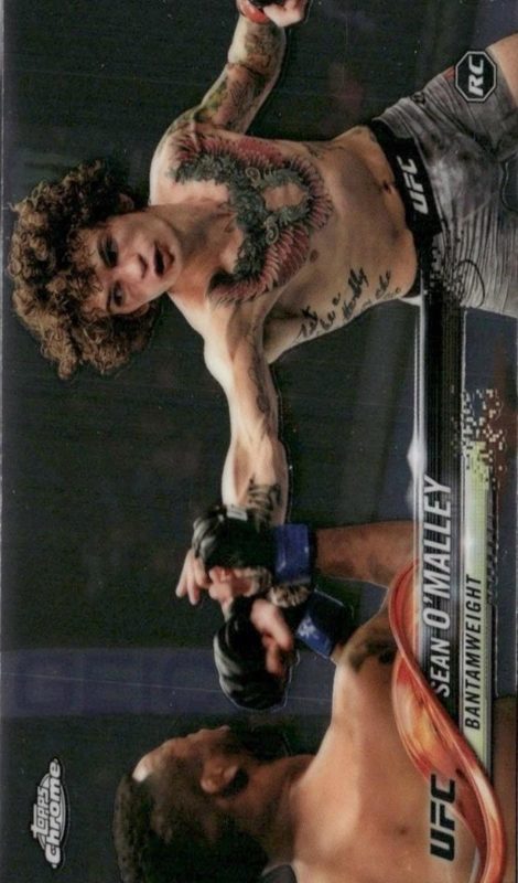 Sean O'Malley, 2018 Topps Chrome UFC