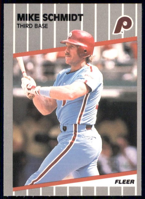 Mike Schmidt, 1989 Fleer Baseball