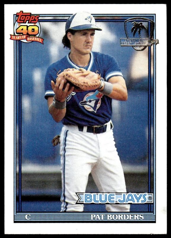 Pat Borders, 1991 Topps Baseball