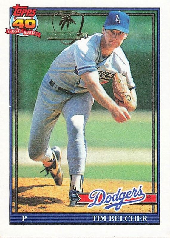 Tim Belcher, 1991 Topps Baseball