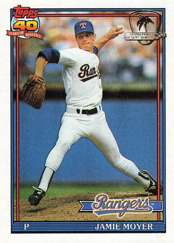Jamie Moyer, 1991 Topps Baseball