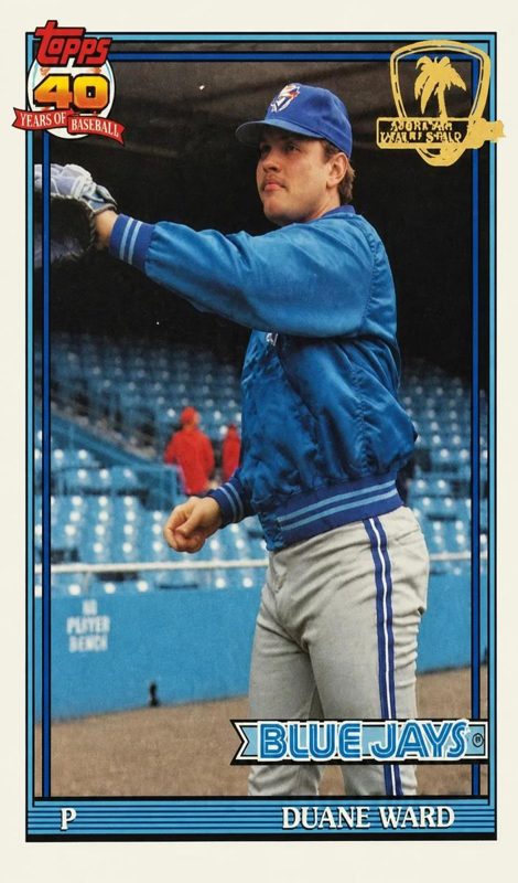 Duane Ward, 1991 Topps Baseball
