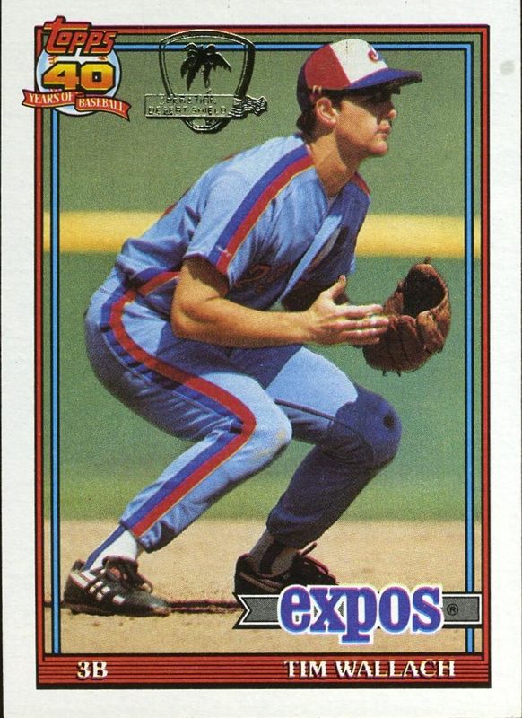 Tim Wallach, 1991 Topps Baseball