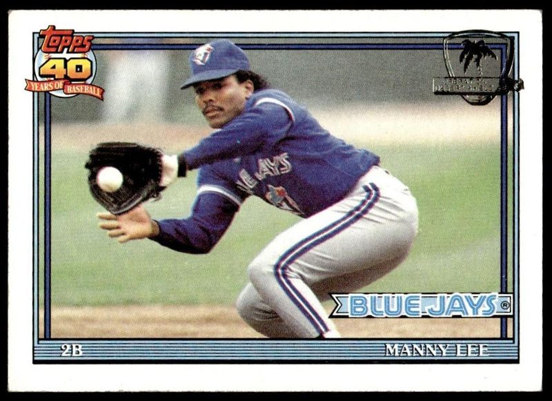 Manny Lee, 1991 Topps Baseball