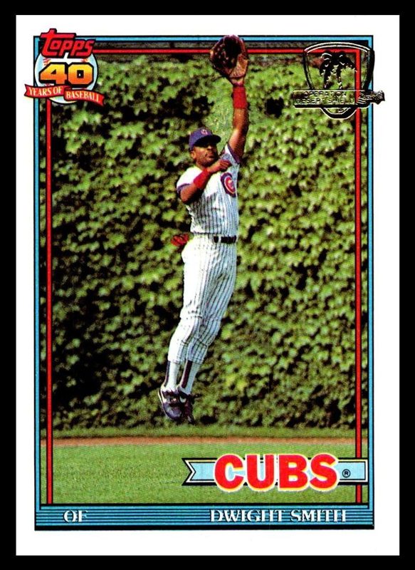 Dwight Smith, 1991 Topps Baseball