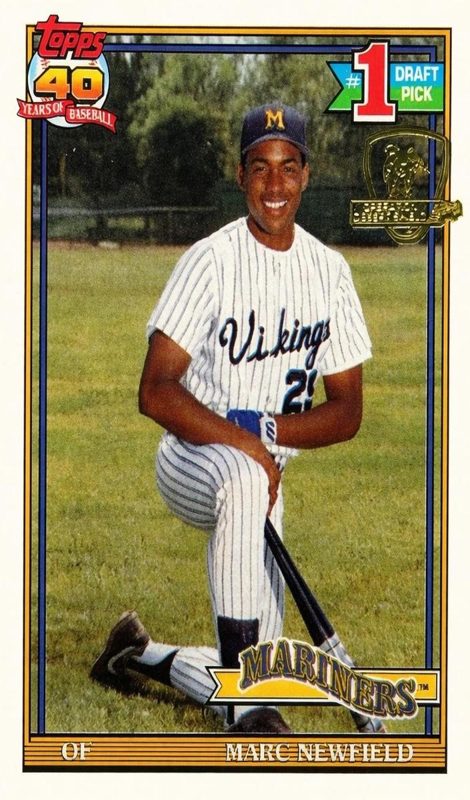 Marc Newfield, 1991 Topps Baseball