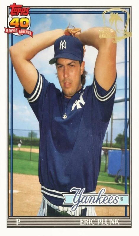 Eric Plunk, 1991 Topps Baseball